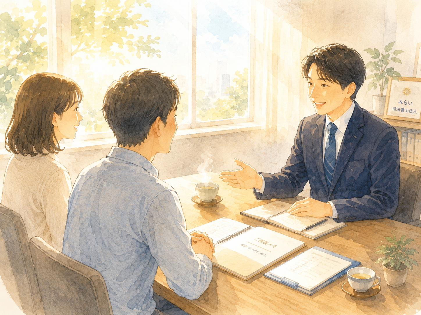 借金問題のご相談イラスト